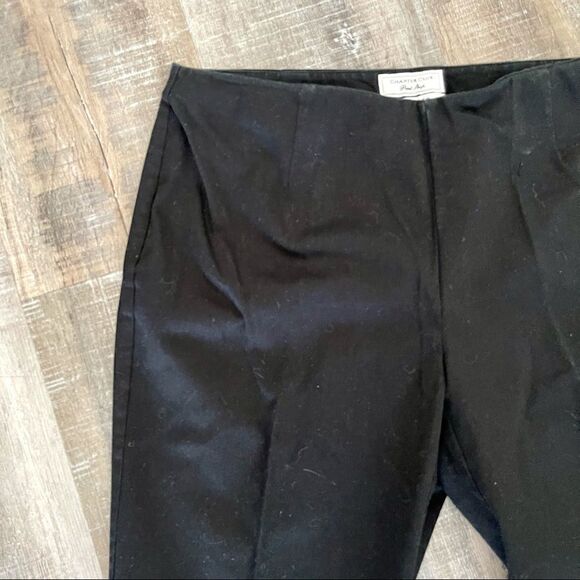 Charter Club classic fit Flat front black pants - Picture 2 of 2